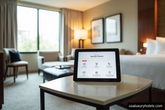 Influence of Technology on Personalized Guest Experiences in U.S. Luxury Hotels