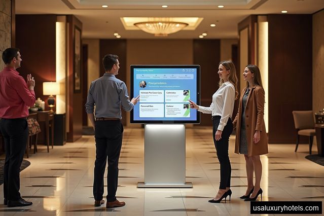 Influence of Technology on Personalized Guest Experiences in U.S. Luxury Hotels